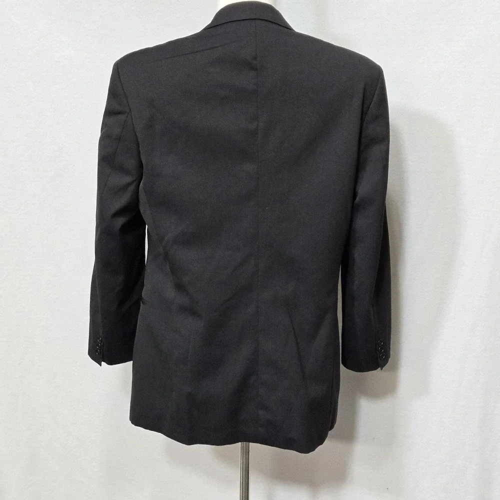 Hugo Boss Suit Jacket Mens 42R Gray Wool Einstein Sigma 3 Button Business Blazer
